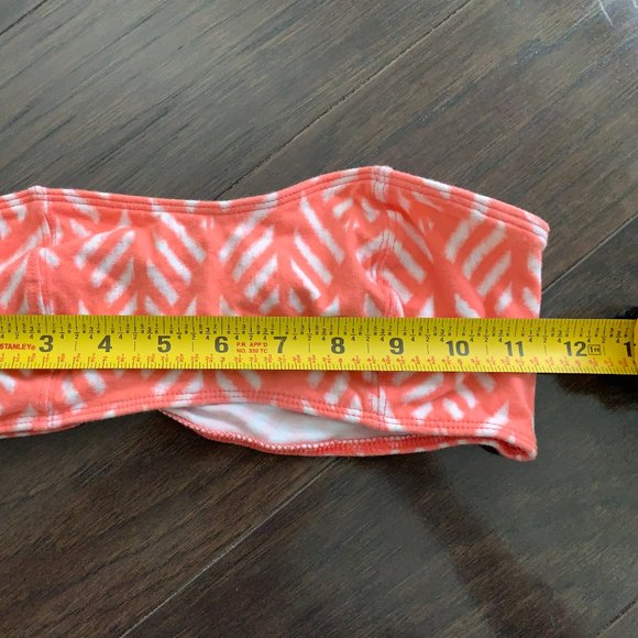 Nollie Coral Pink Bandeau Bralette M - Picture 4 of 8